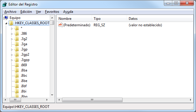 HKEY_CLASSES_ROOT